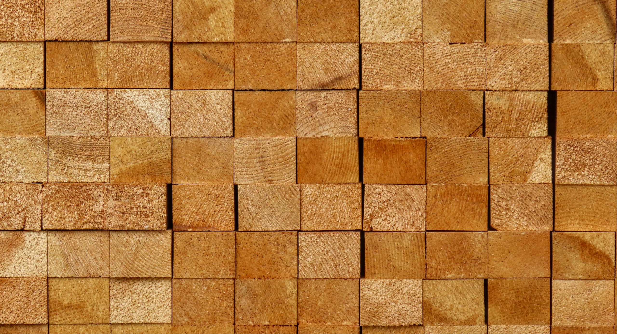 整然と並んだ木材